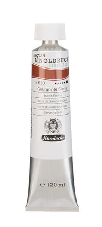 Barvy na linoryt Schmincke aqua-LINOPRINT 120 ml – 620 Pálená Siena