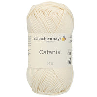 Bavlněná příze Schachenmayr SMC Catania 50 g – 00130 krémová