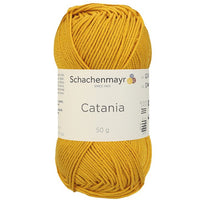 Bavlněná příze Schachenmayr SMC Catania 50 g – 00249 horčicovožltá