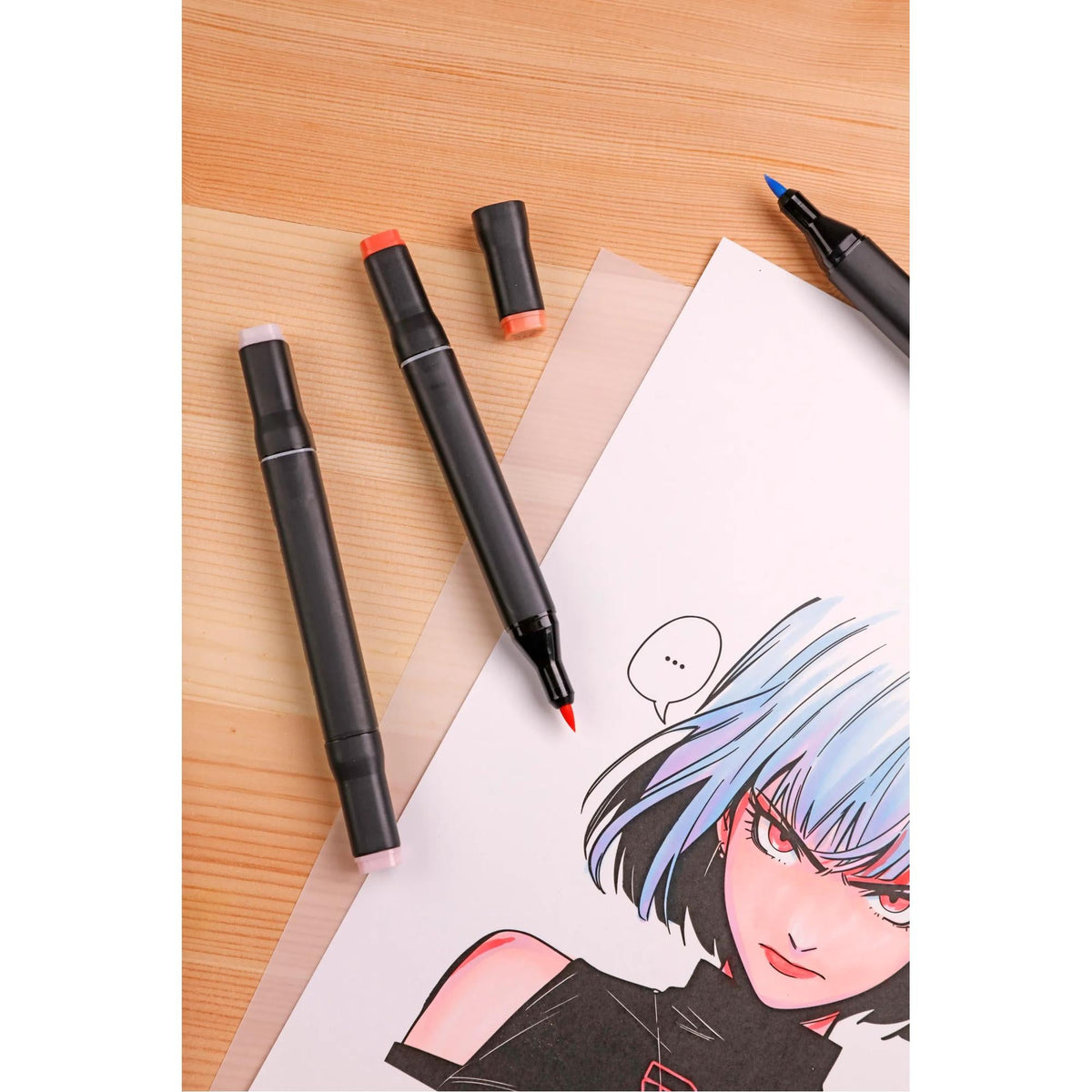 Blok papírů Clairefontaine Manga Illustration 250 g/m² A5 – A3 - 20 listů