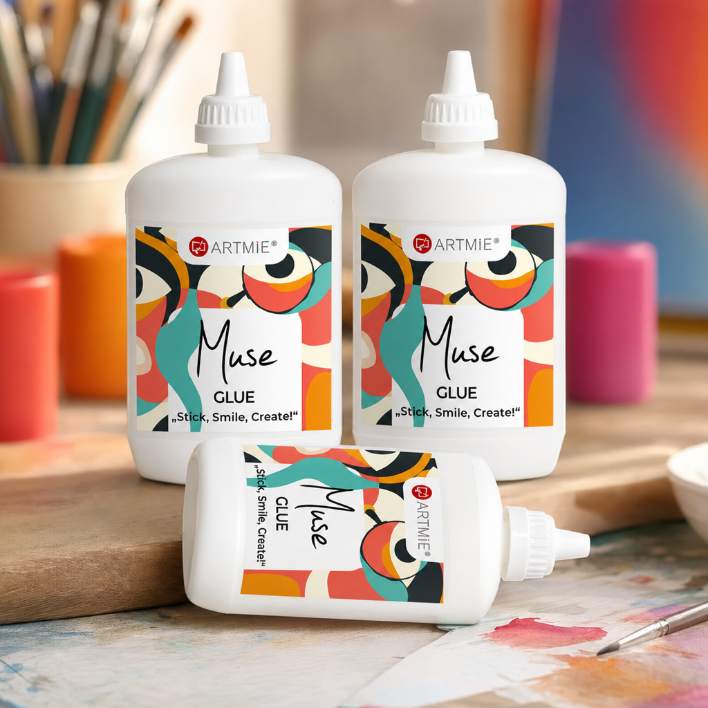 Univerzálne vodeodolné lepidlo ARTMIE Muse Glue 200 ml – balenie 3 ks (−20 %)