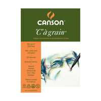 Canson C a grain skicák 180 g/m² 30 listů A5 jemnozrnný lepený