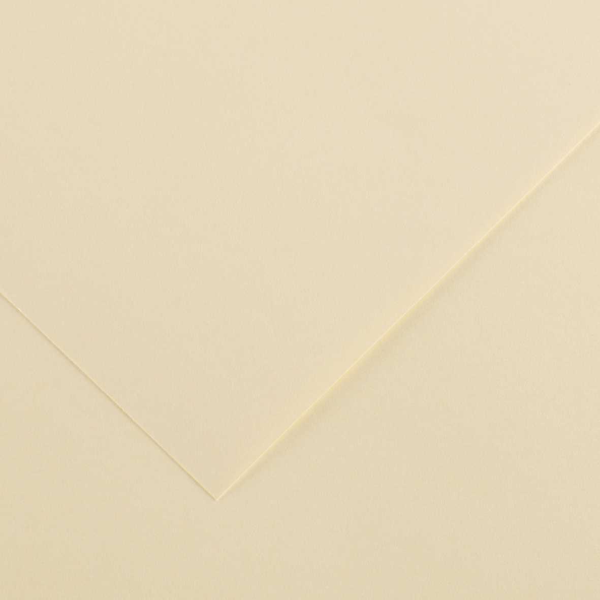 CANSON Iris Vivaldi barevný papír 70 x 100 cm 240 g 25H – Krémová 2