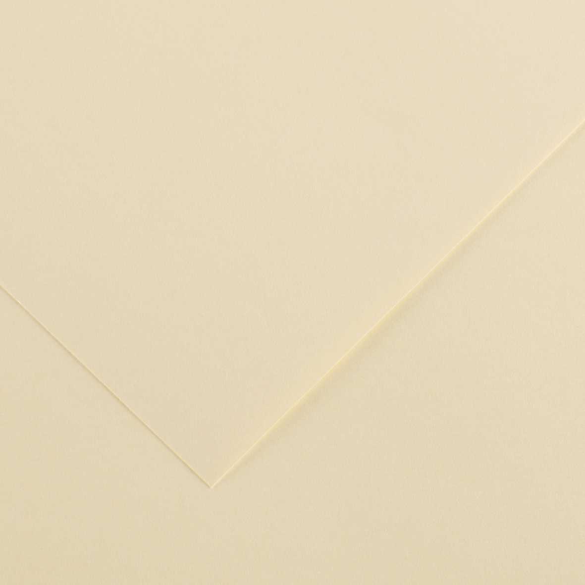 Barevný papír CANSON Vivaldi A3 185 g - 50L – Krémová 2