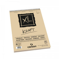 Canson XL Kraft skicák 90 g/m² 40 listů A5 se spirálovou vazbou