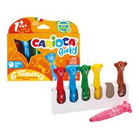 Carioca fixy Baby kulatý hrot, mix barev