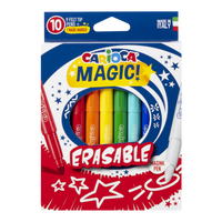 Carioca magické fixy – mazatelné, 10 ks, mix barev