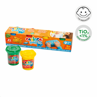 Carioca modelovací hmota Baby Do 1+, 150 g, mix barev – 4×