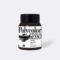 Černý akrylový šeps Maimeri Polycolor 500 ml