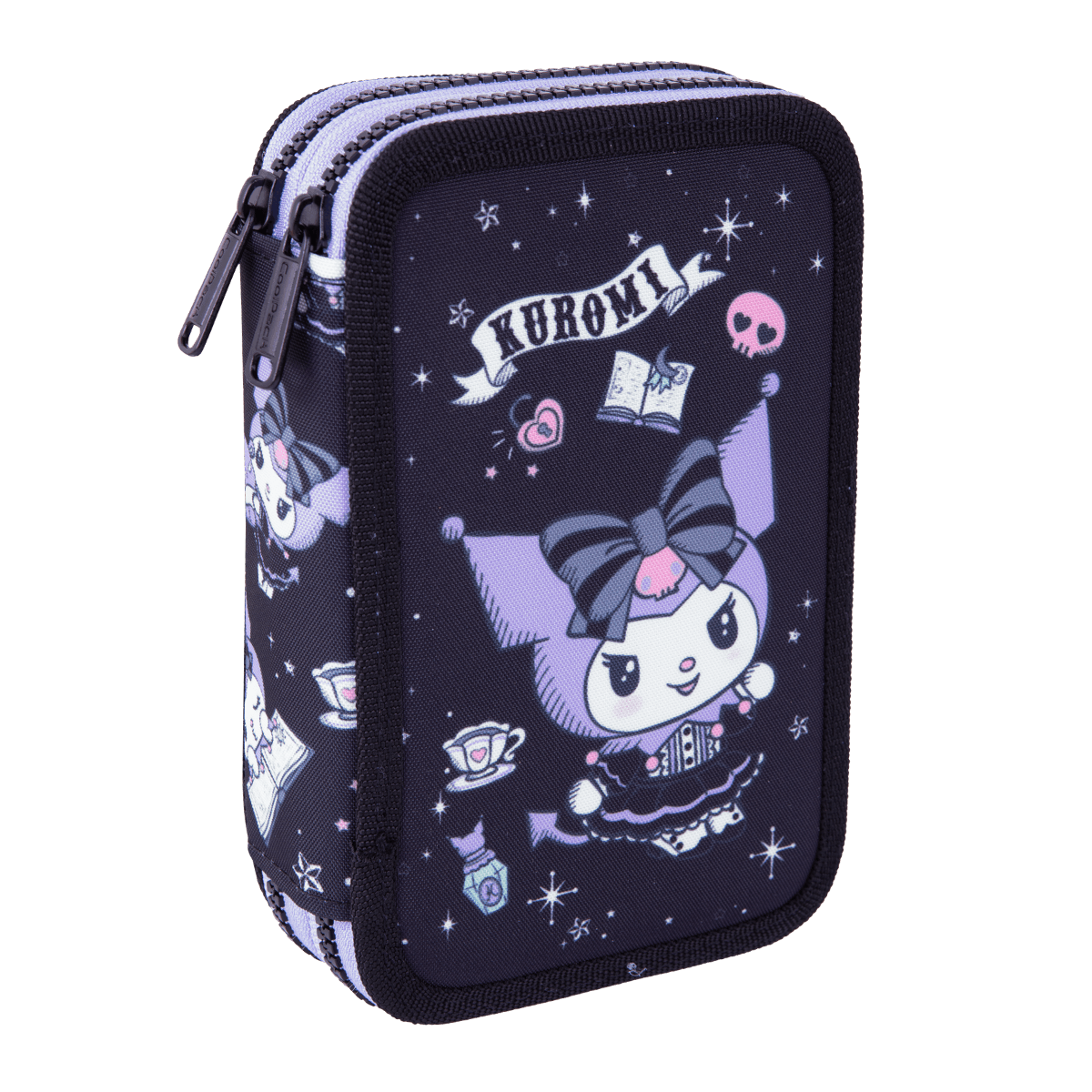 Colorino dvoupatrový plný penál Jumper 2 Hello Kitty – Kuromi