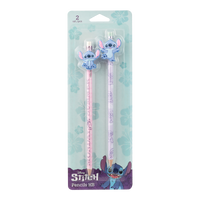 Colorino sada tužek Stitch Pastel 3, kulaté s gumou