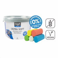 Creall modelovací hmota Ultra soft, 5 g, kelímek, mix barev – × 220