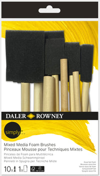 Daler-Rowney Simply sada molitanových aplikátorů 10 ks
