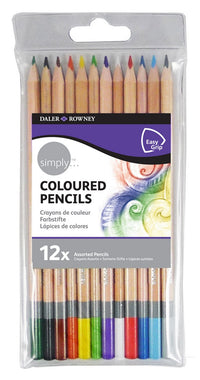 DALER ROWNEY D&R Simply sada pastelek 12 ks