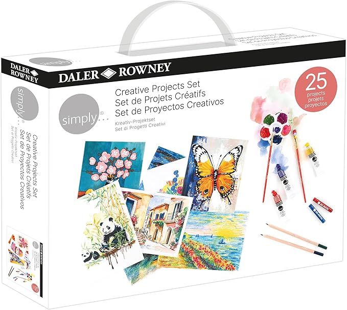 Umělecká sada DALER ROWNEY Simply - 25 ks