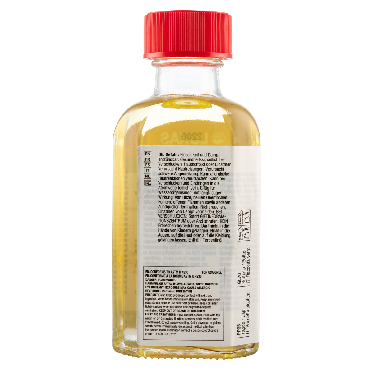 Damarový závěrečný lak na olejové barvy LUKAS – 125 ml