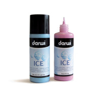 DARWI ICE barva s ledovým efektem 80 ml, růžová