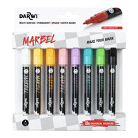 DARWI Marbel sada akrylových fixů 2 mm Light