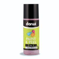 Slupovací barva na sklo DARWI Paint & Peel 3v1 80 ml – červená třpytková