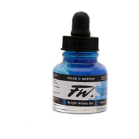 FW artist akrylový tuš 29.5 ml – Process Cyan