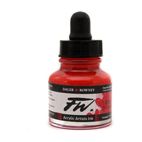 FW artist akrylový tuš 29.5 ml – Flame Red