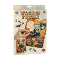 Drevené puzzle Koala Unikátne tvary 130 ks MOXY