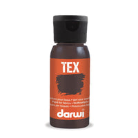 Barva na textil DARWI TEX 50 ml – Dark Brown