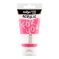 Akrylová barva DARWI Acryl 75 ml – Neonová růžová