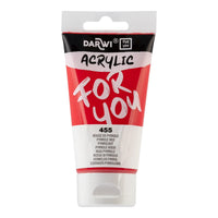 Akrylová barva DARWI Acryl 75 ml – Pyrrolová červená