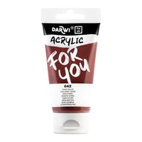 Akrylová barva DARWI Acryl 75 ml – Pálená siena