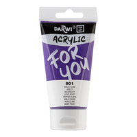 Akrylová barva DARWI Acryl 75 ml – Světle fialová