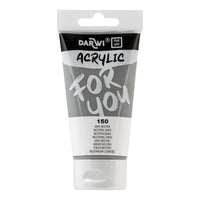 Akrylová barva DARWI Acryl 75 ml – Neutrální šedá