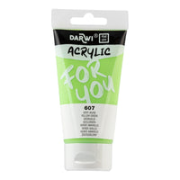 Akrylová barva DARWI Acryl 75 ml – Žlutozelená
