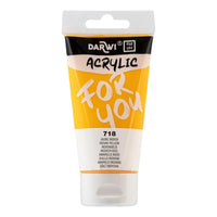 Akrylová barva DARWI Acryl 75 ml – Indická žlutá