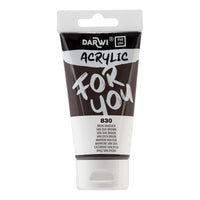 Akrylová barva DARWI Acryl 75 ml – Van Dyckova hnědá