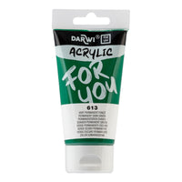 Akrylová barva DARWI Acryl 75 ml – Permanentní tmavě zelená