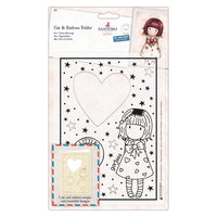 Embosovací kapsa DOCRAFTS Santoro Gorjuss srdce 15 x 21 cm