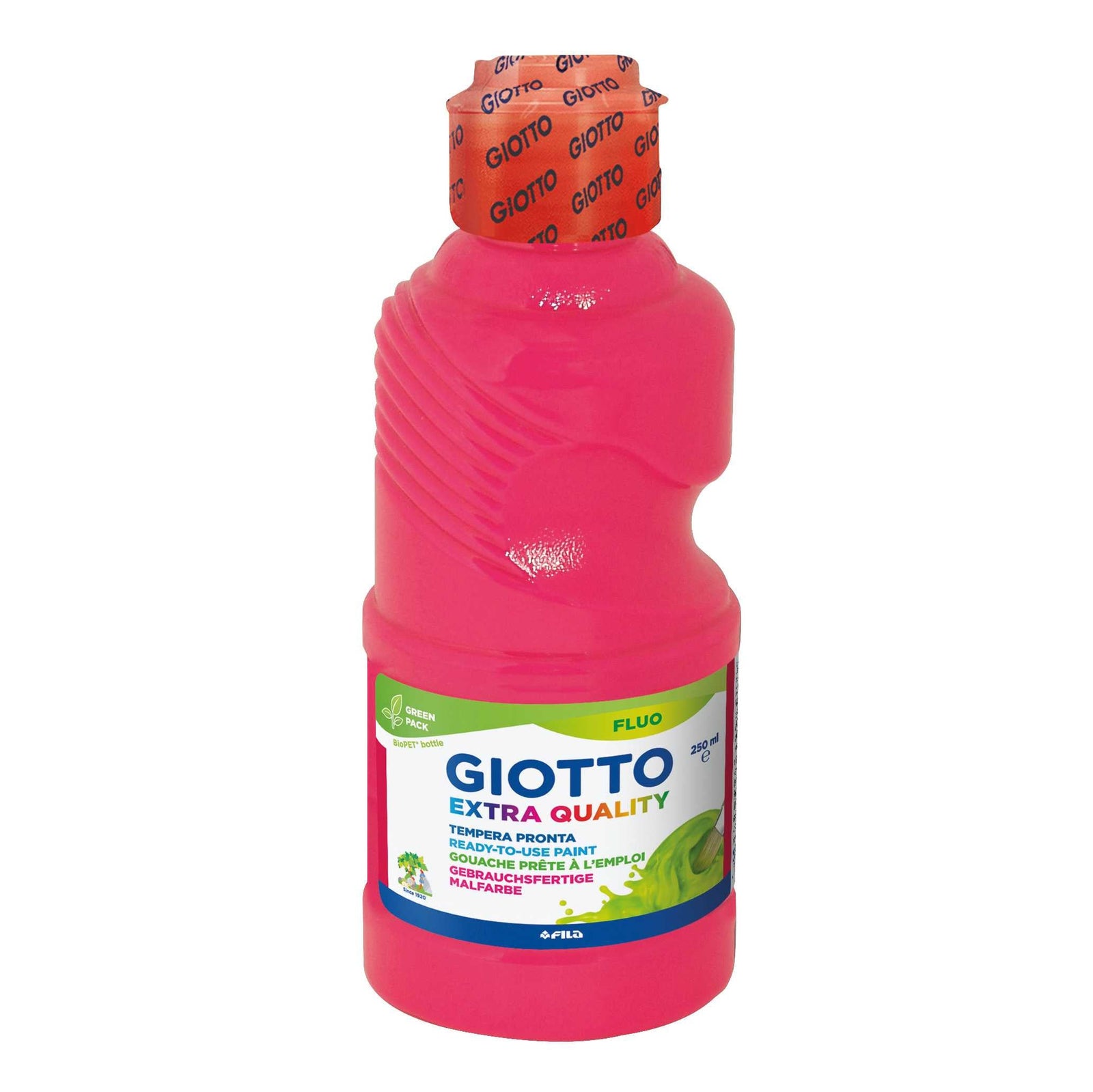 Fluorescenční temperová barva GIOTTO Extra Quality Fluo 250 ml