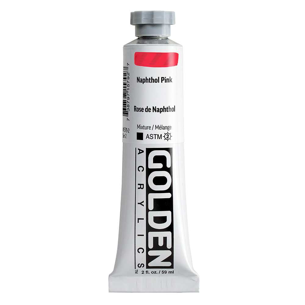 GOLDEN Heavy Body Acrylic Paint 59 ml – Naphthol Pink