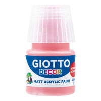 Giotto Decor akrylová barva matná 25 ml – broskvová
