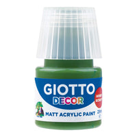 Giotto Decor akrylová barva matná 25 ml – lesní zelená
