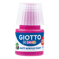 Giotto Decor akrylová barva matná 25 ml – purpurová