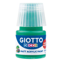 Giotto Decor akrylová barva matná 25 ml – smaragdově zelená