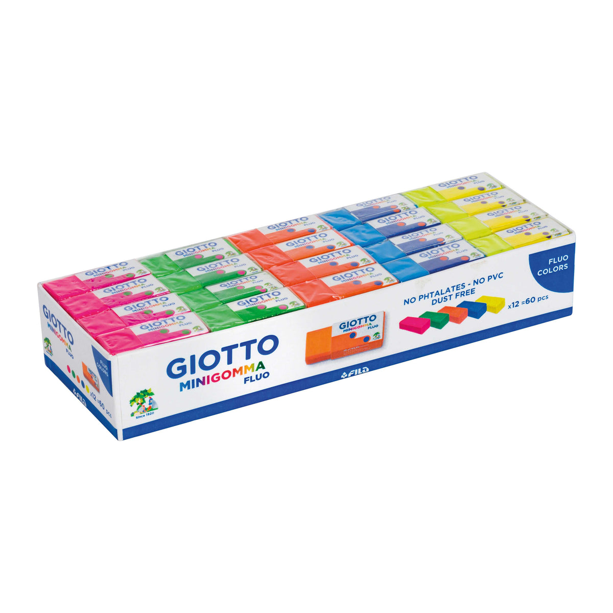 GIOTTO Mini fluorescenční pryž na mazání 1 ks