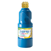 GIOTTO School Paint omyvatelná temperová barva 500 ml – azurová
