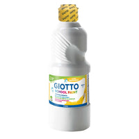 GIOTTO School Paint omyvatelná temperová barva 500 ml – bílá