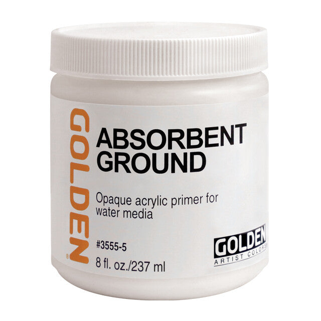 GOLDEN Absorbent Ground savý akrylový podklad 237 ml