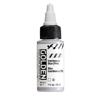 GOLDEN High Flow Interference Akrylová barva 30 ml – 8510 modrá jemná