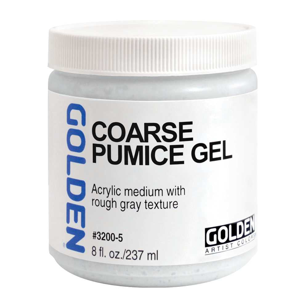 GOLDEN Coarse Pumice Gel hrubozrnný akrylový pemzový gel