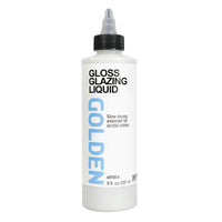 GOLDEN Gloss Glazing Liquid tekuté lesklé médium na akrylové lazury